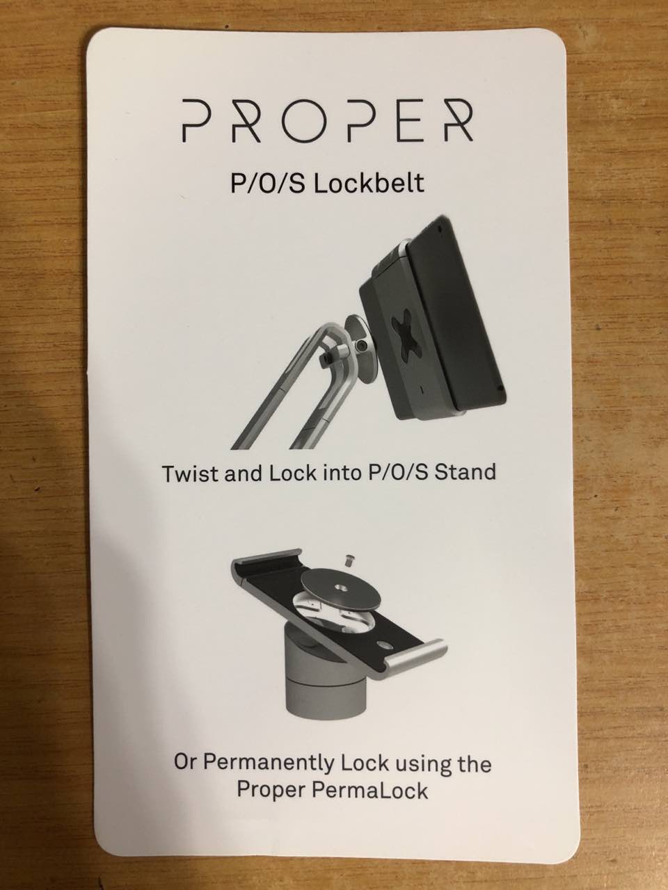 Floor kiosk installation step 1